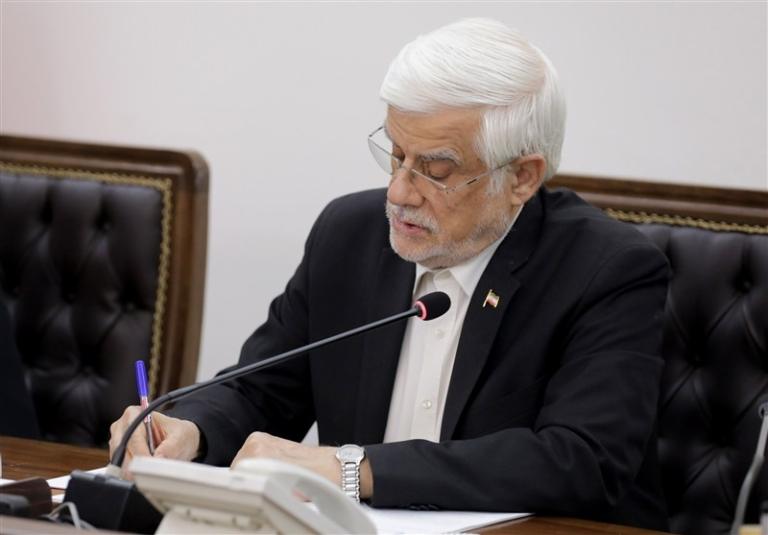 عارف پیام تسلیتی برای سقاب اصفهانی ارسال کرد.