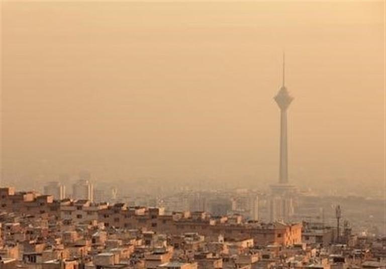 وضعیت هوای تهران با شاخص 172 دوباره به حالت خطرناک رسید