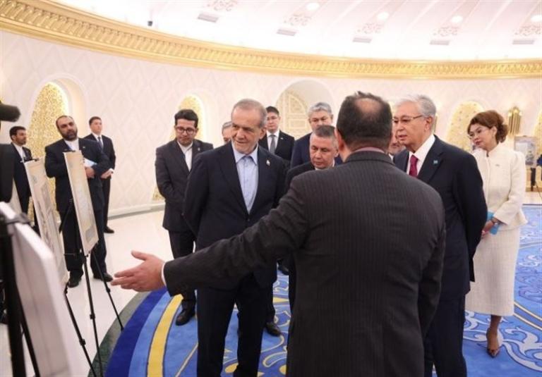 پزشکیان از نمایشگاه اسناد تاریخی ایران با محوریت آسیای مرکزی بازدید کرد.